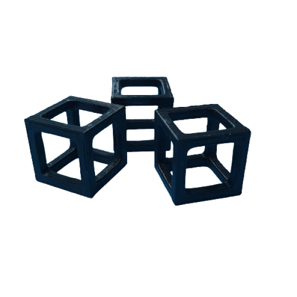 shrimp cubes (schwarz) - 3 pieces